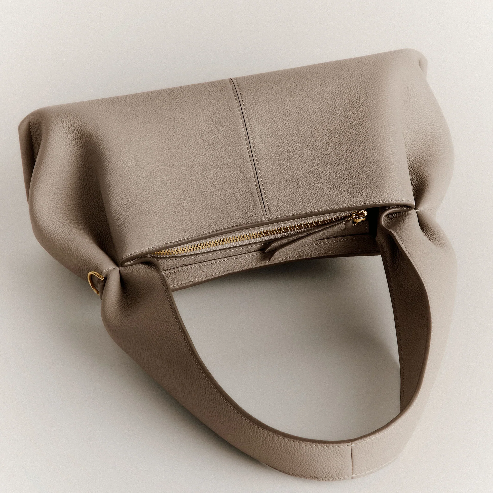 Minimalist Taupe Bag