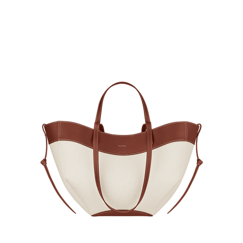 Canvas Leather Tote Bag