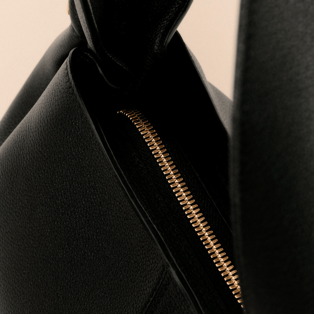 Minimalist Black Shoulder Bag