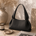 Minimalist Black Shoulder Bag