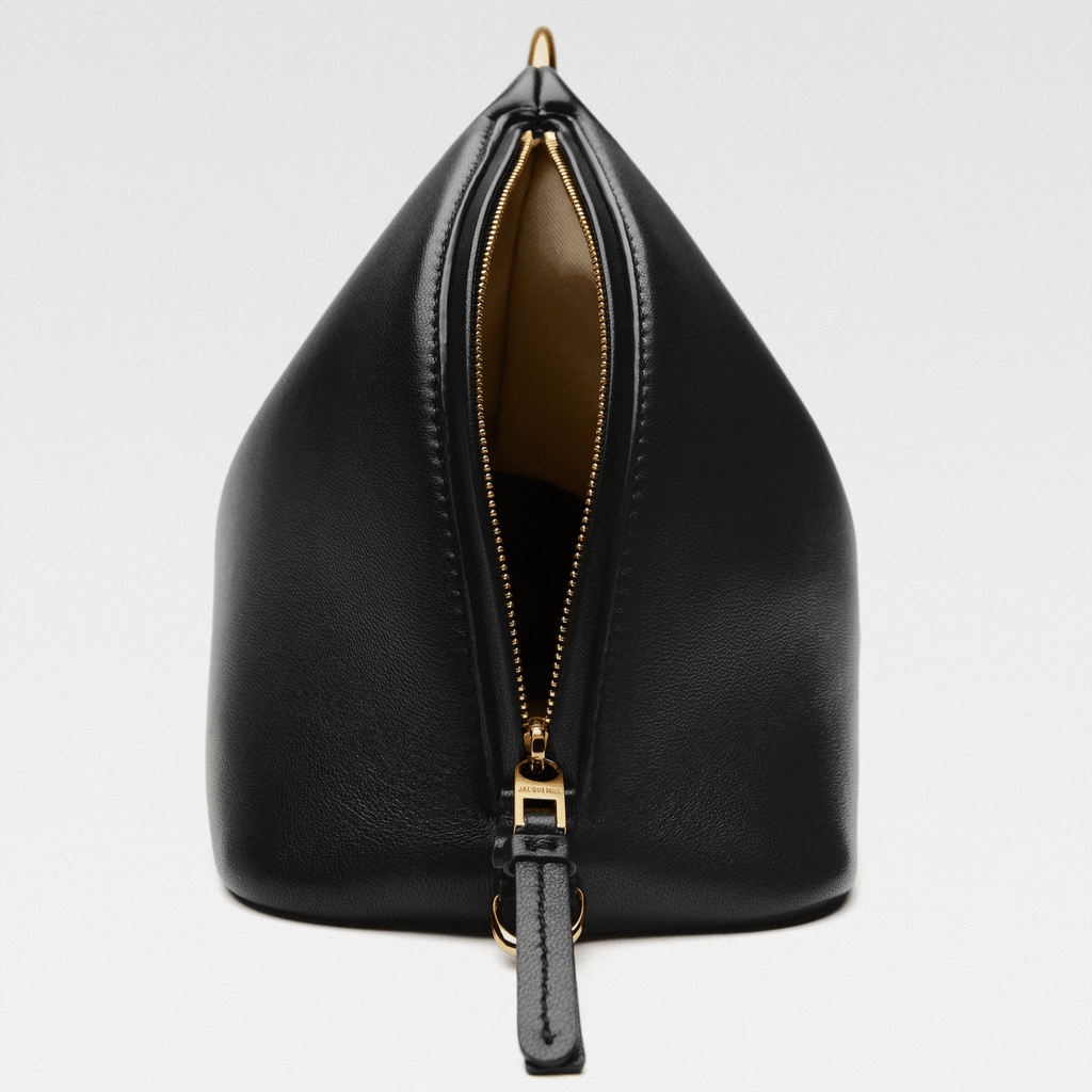 Black Ring Handle Handbag